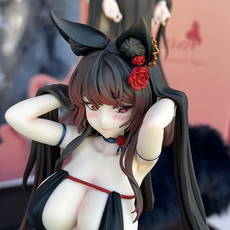 

BearPanda&TACCO Rose Bara Fox Girl Figurine (Standing Ver.)High-Quality Beautiful Girl Model (Case Decoration Action Figure Toy)