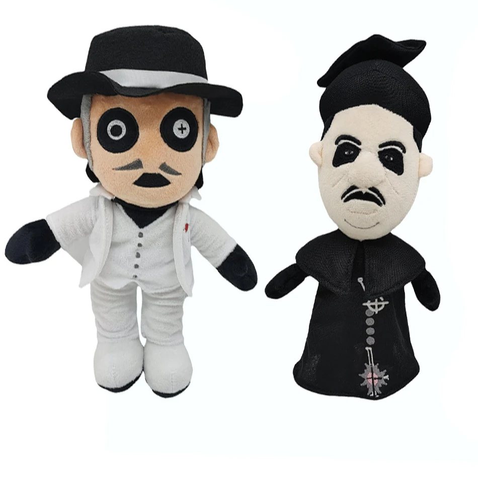 NEW 22~28CM Cardinal Copia Plush Doll Ghost Singer Struffed Toy Terror Ghost Band Halloween Gifts For Children