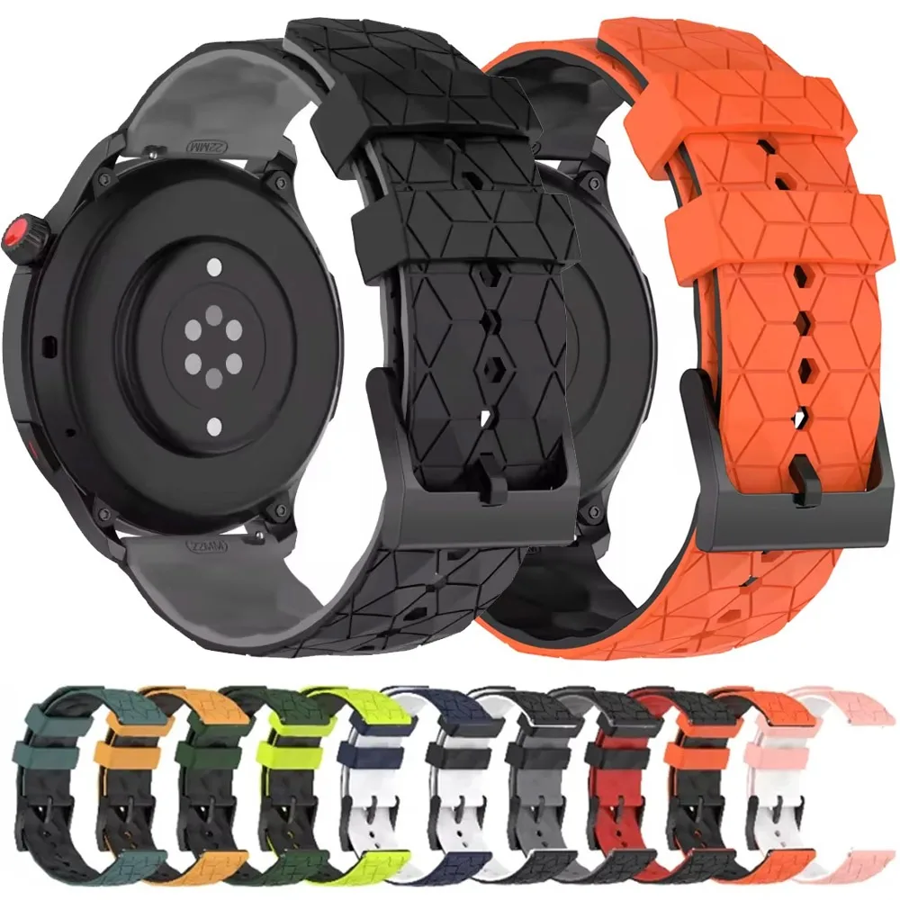 22 مللي متر 20 مللي متر سيليكون حزام ل Garmin Forerunner 970 570 55 165 265 965 255 955 تنفس الفرقة ل Garmin Vivoactive 5 6/Venu 3 2