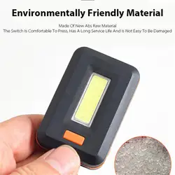 Mini COB LED anahtarlık el feneri anahtarlık LED acil durum ışığı pili taşınabilir aydınlatma Torch COB anahtarlık el feneri