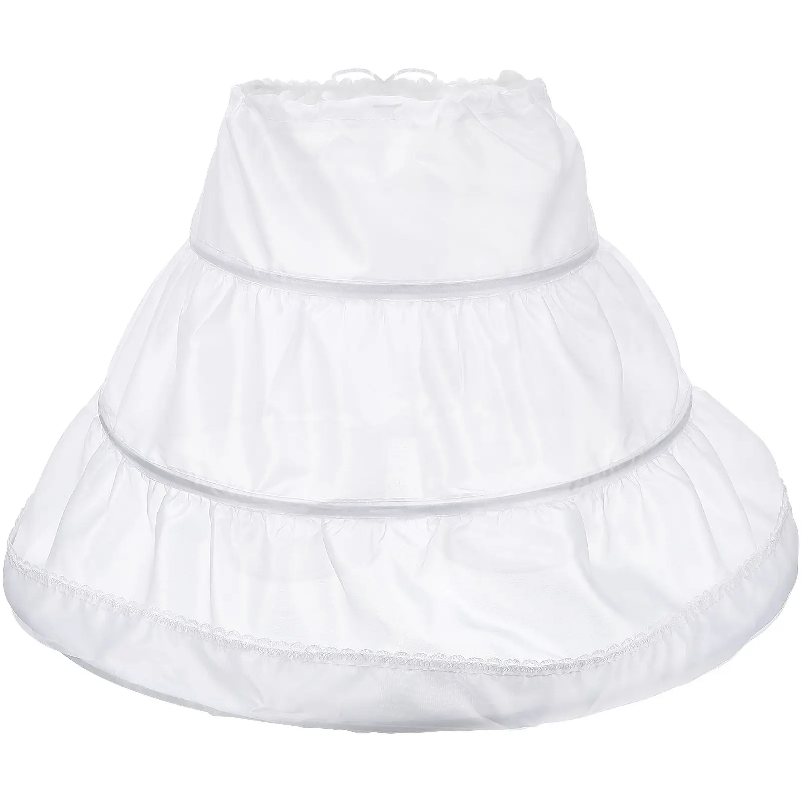 Hoop for Princess Dress Flower Girl Short Half Petticoat Girls Underwear Bridesmaid Dresses