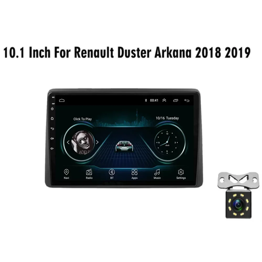 For Renault Duster Arkana 2019+ Android 13 Auto Car Radio Stereo Autoradio 2din Multimedia Video Player Navigation GPS