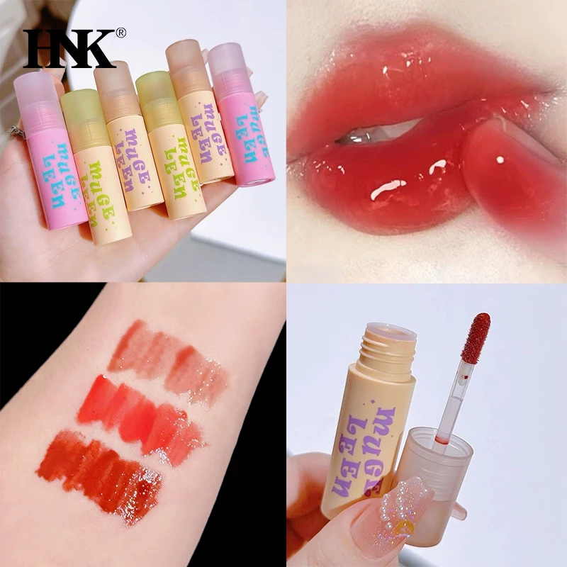 8 Colors Moisturizing Candy Lip Gloss Pearlescent Lustrous Mirror Nude Lip Stain With Natural Lip Oil Valentine'S Day Gifts