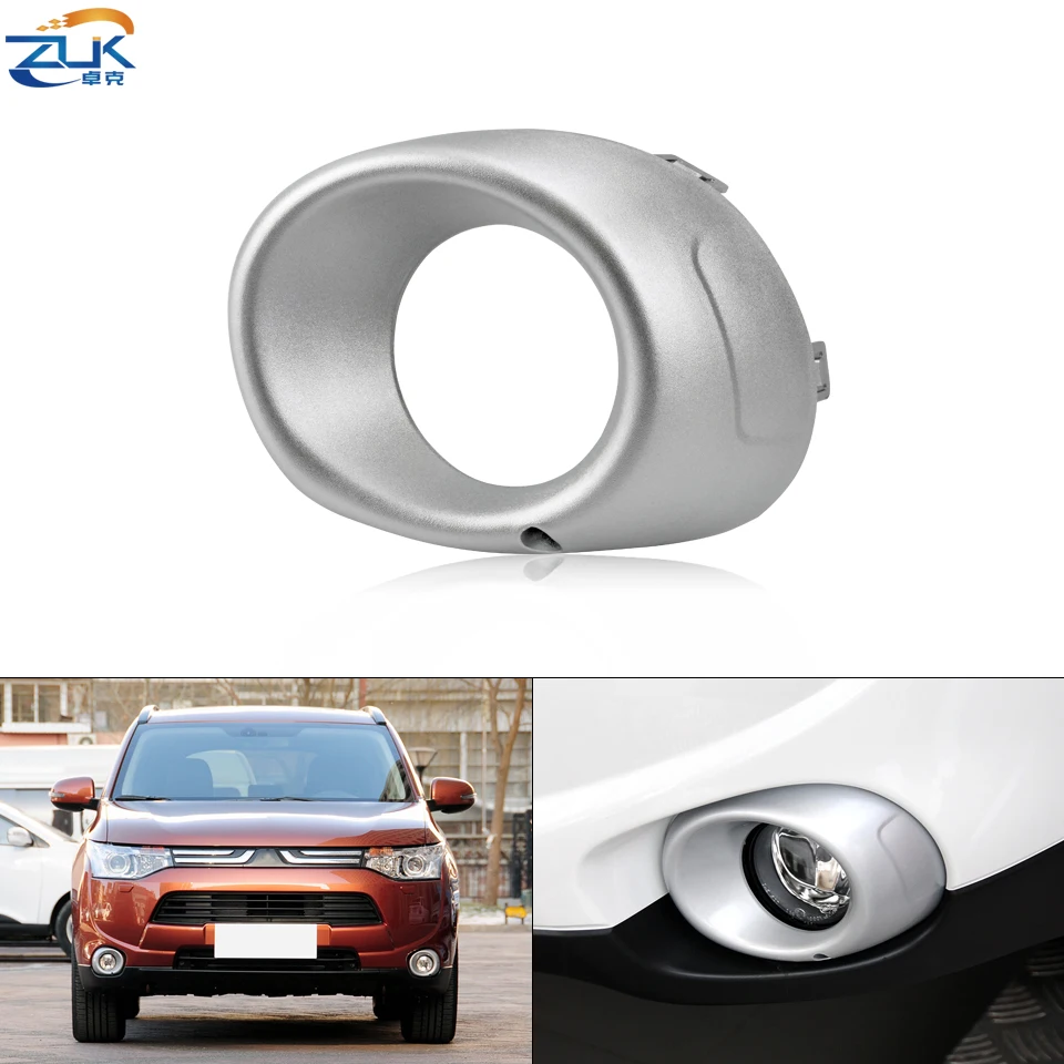 MTAP Mitsubishi Outlander 2013 2014 2015 için araba ön tampon sis lambası sis lambası kapağı sis lambası kaput kabuk sis lambası kapağı