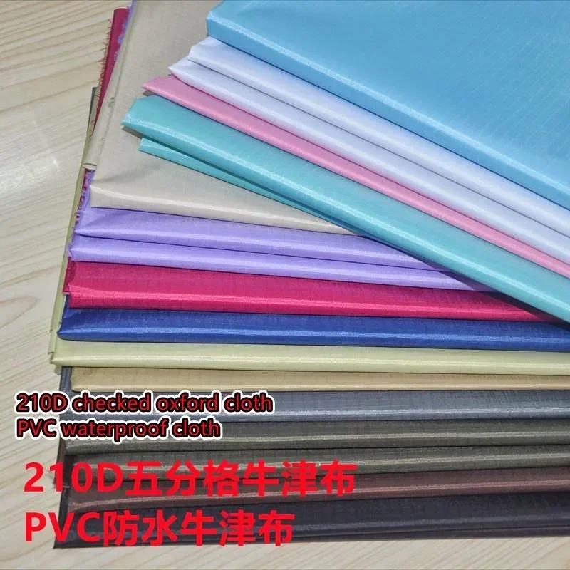 

210D Grid Oxford Cloth PVC Waterproof Cloth Suitcase Wardrobe Moisture-proof Pad Cloth
