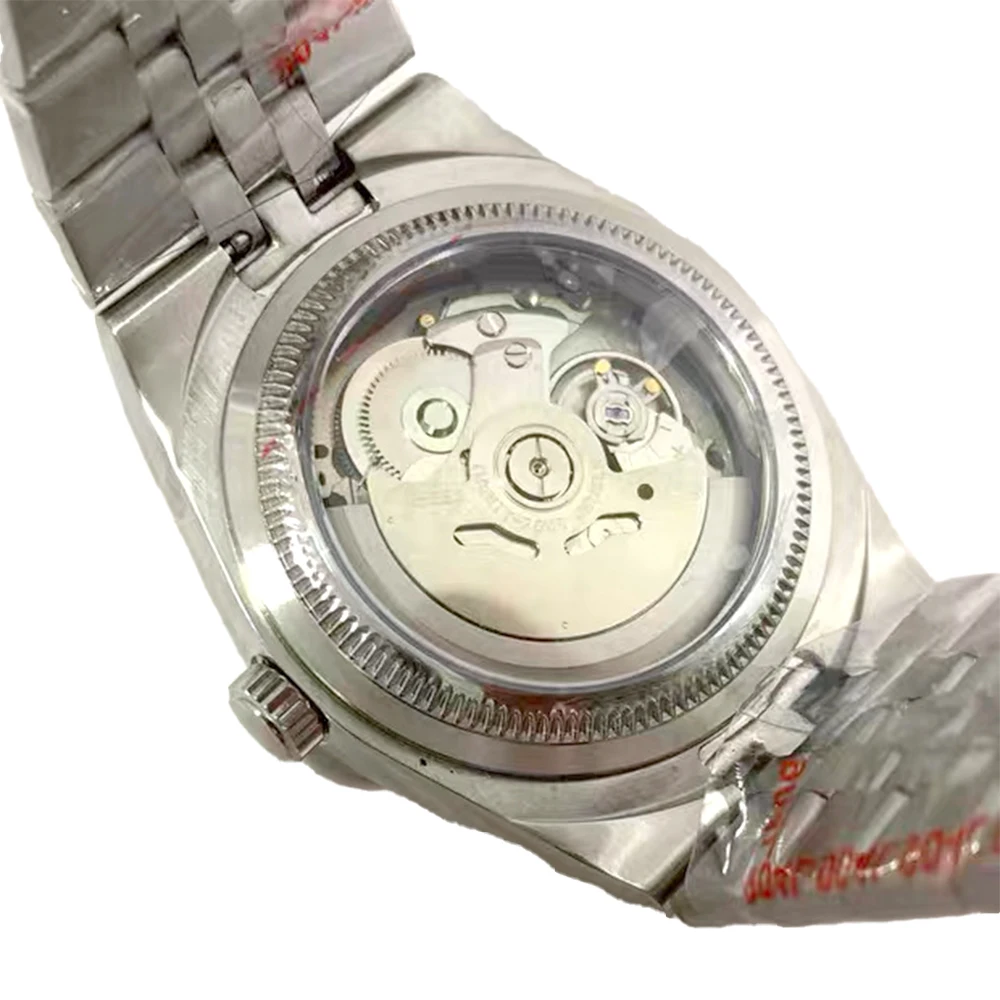 Часы NH35 по индивидуальному заказу, мужские автоматические механические часы, водонепроницаемые, с сапфировым стеклом, ремешок из нержавеющей стали, модные часы 39,5 мм