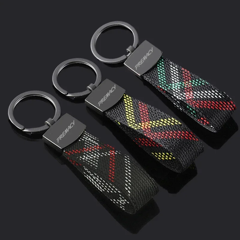 

Оксфордский лямка для ключей от автомобиля, брелок с пряжкой, брелок для ключей для Mazda Premacy, логотип Atenza M3 M6 CX50 CX60 CX90 Demio