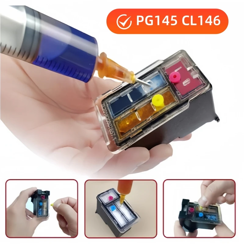 

Совместимость с Canon PG145 CL146, запасные картриджи Pixma MG2410 MG2510 TS3110 IP2810 MG2910 MG3010 MX491