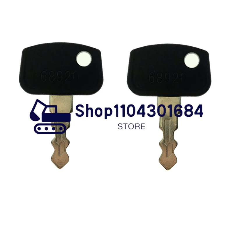 

2 шт. 68920 ключ зажигания для компактного тракторного экскаватора Kubota BX25 B26 BX2360 KH-191 KB-151 PL501-68920