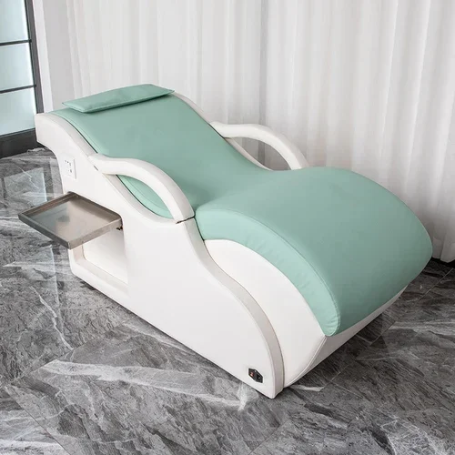 Sofá de massagem em madeira maciça, Cama de massagem facial, Cama de fisioterapia para cílios, Cama Facial para salão de beleza