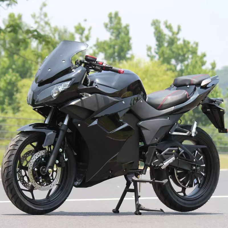 2025 High-Performance Racing Electric Motorcycle 72v Voltage with Power Range up to 200km/h Speed 10000W