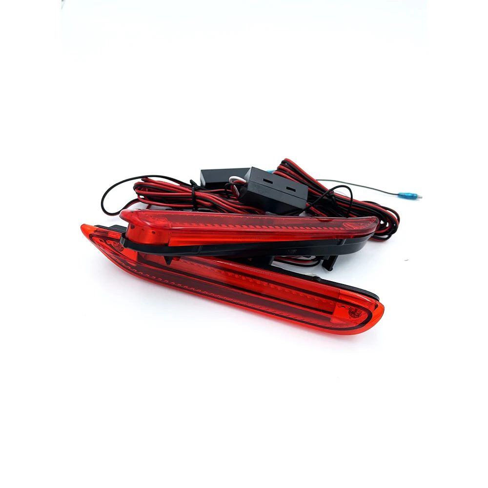 Car Led Rear Brake Lights  Bumper Lamp For Nissan X-trail Qashai Infiniti A Pair with Stabilizer Light Guide Plate