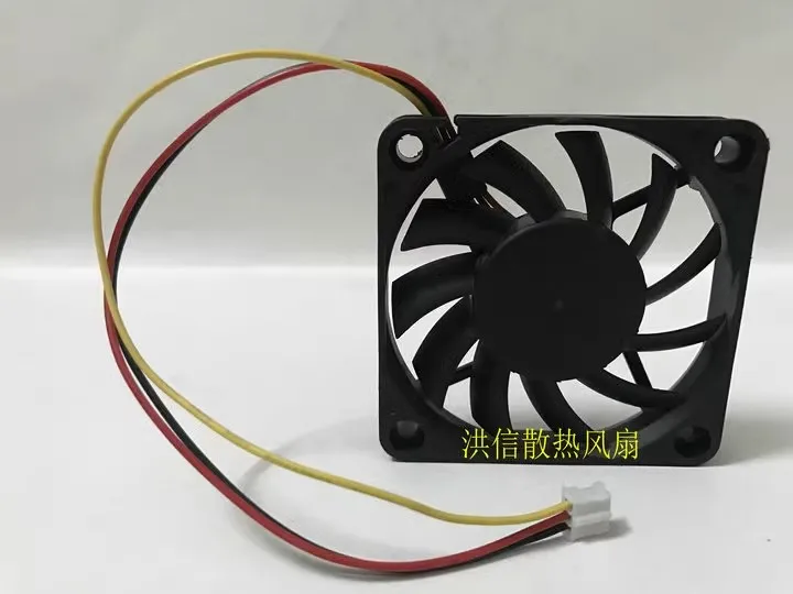 Free shipping original EC6010L12ER DC12V 0.14A 3-wire silent cooling fan