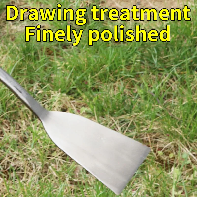 Multifunctioneel tuingereedschap, schep voor wilde groenten, zeeplanten, bloemen, verdikte ijzeren schoffel voor wieden