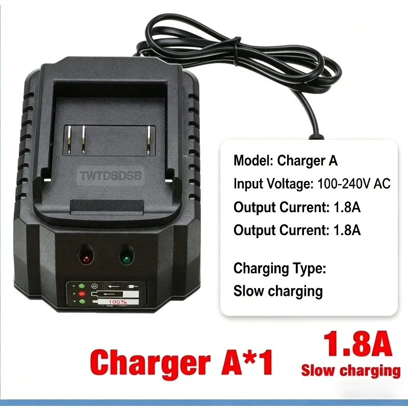 Battery Li-ion Charger Quick Charge 18V 21V Power Tools Portable Charger US/UK/EU Plug for Makita