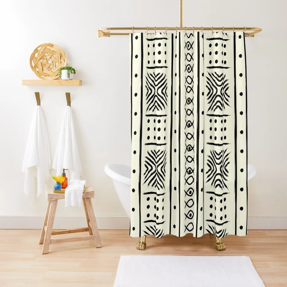 

Another African mud cloth pattern Shower Curtain Modern Accessory Bathrooms Bathroom For Shower Shower Waterproof Curtain