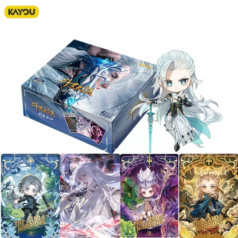 

KAYOU Official Genuine Douluo Dalu Kendo Heart Sinking Series Card Anime Periphery Collection Toy Card Festival Gift OriginalBox