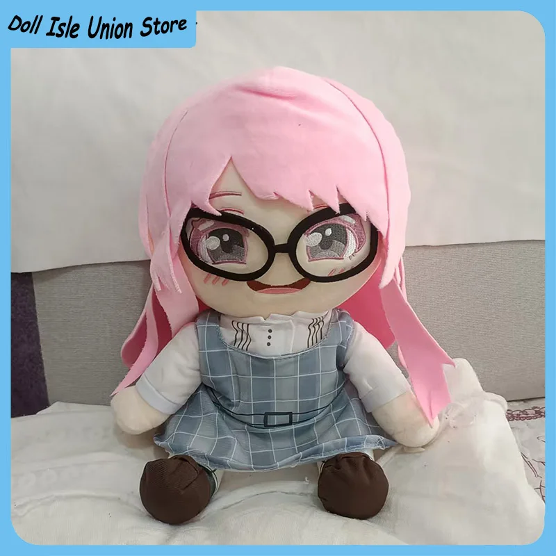 Anon Chihaya Attributes Girl Plush Cotton Doll Anime BanG Dream! 30cm Sitting Posture Figurine Plushie Game Toys Pillow