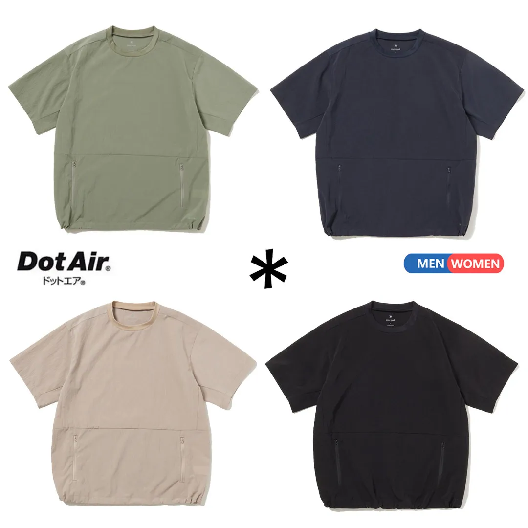 

snow peak 26SS Breathable T-Shirt Toray DotAir Micro-Vent Quick Dry Functional Outdoor Tee