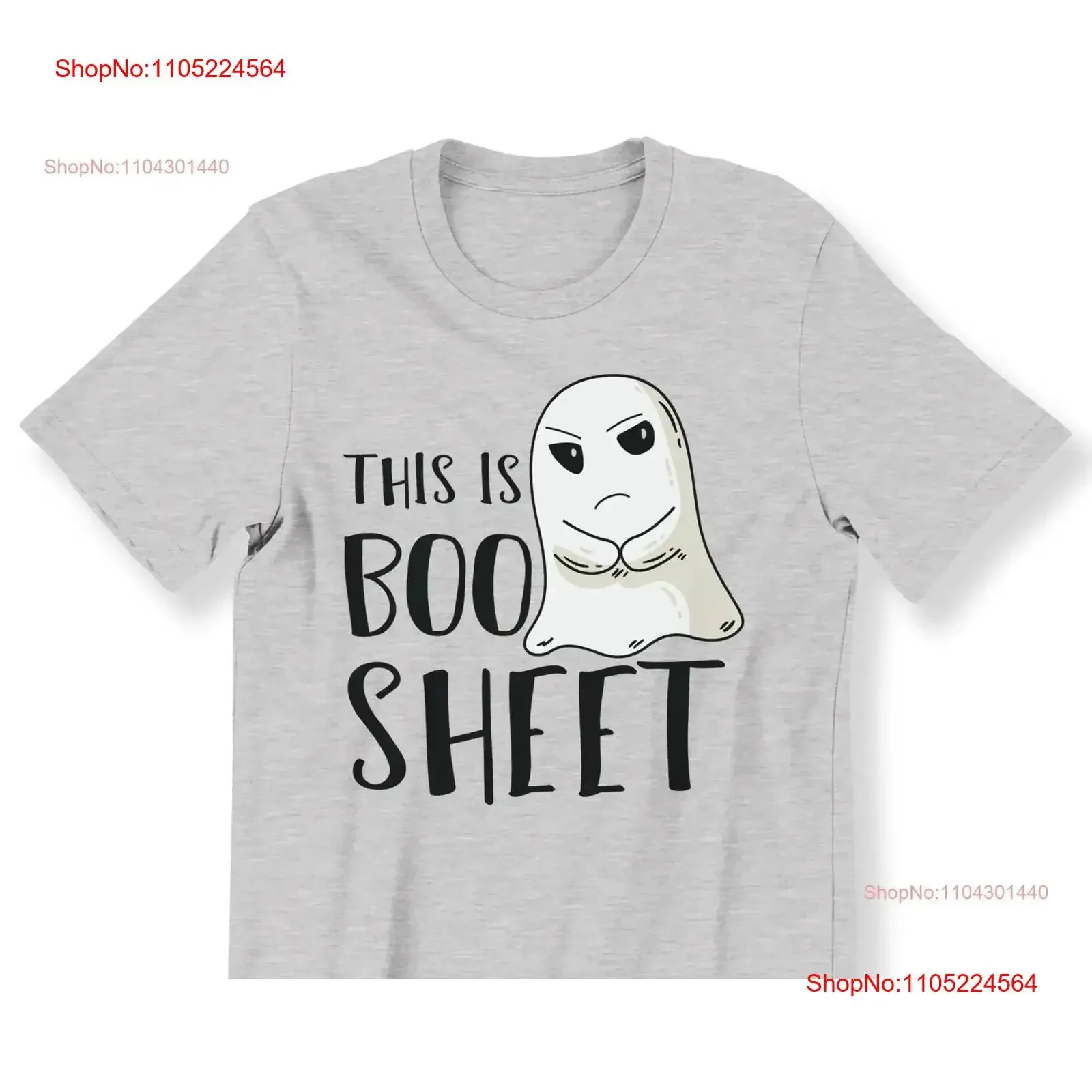 This is Boo Sheet Ghost Funny Halloween For Men And Women T shirt Plus Size Available S 5XL Top vintage Washed streetwear