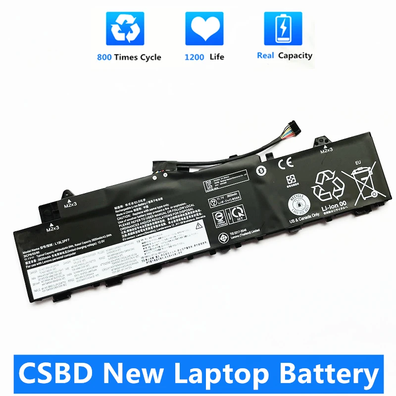 

Новый аккумулятор для ноутбука CSBD L19L3PF7 L19C3PF3 для Lenovo IdeaPad Slim 5 14ARE05 81YM 14IIL05 81YH 14ITL05 82FE 14ALC05 82LM S550