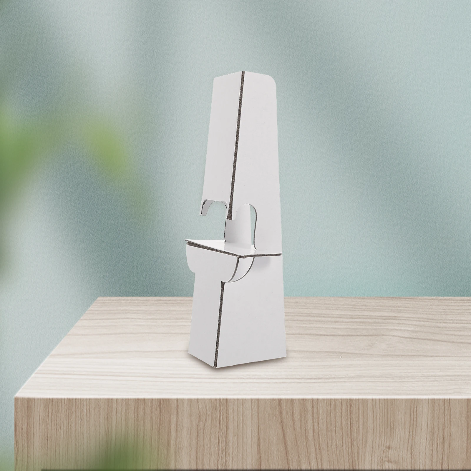 

12 Pcs Support Paper Holder Display Stand Pedestal Desktop Cardboard Easel Work