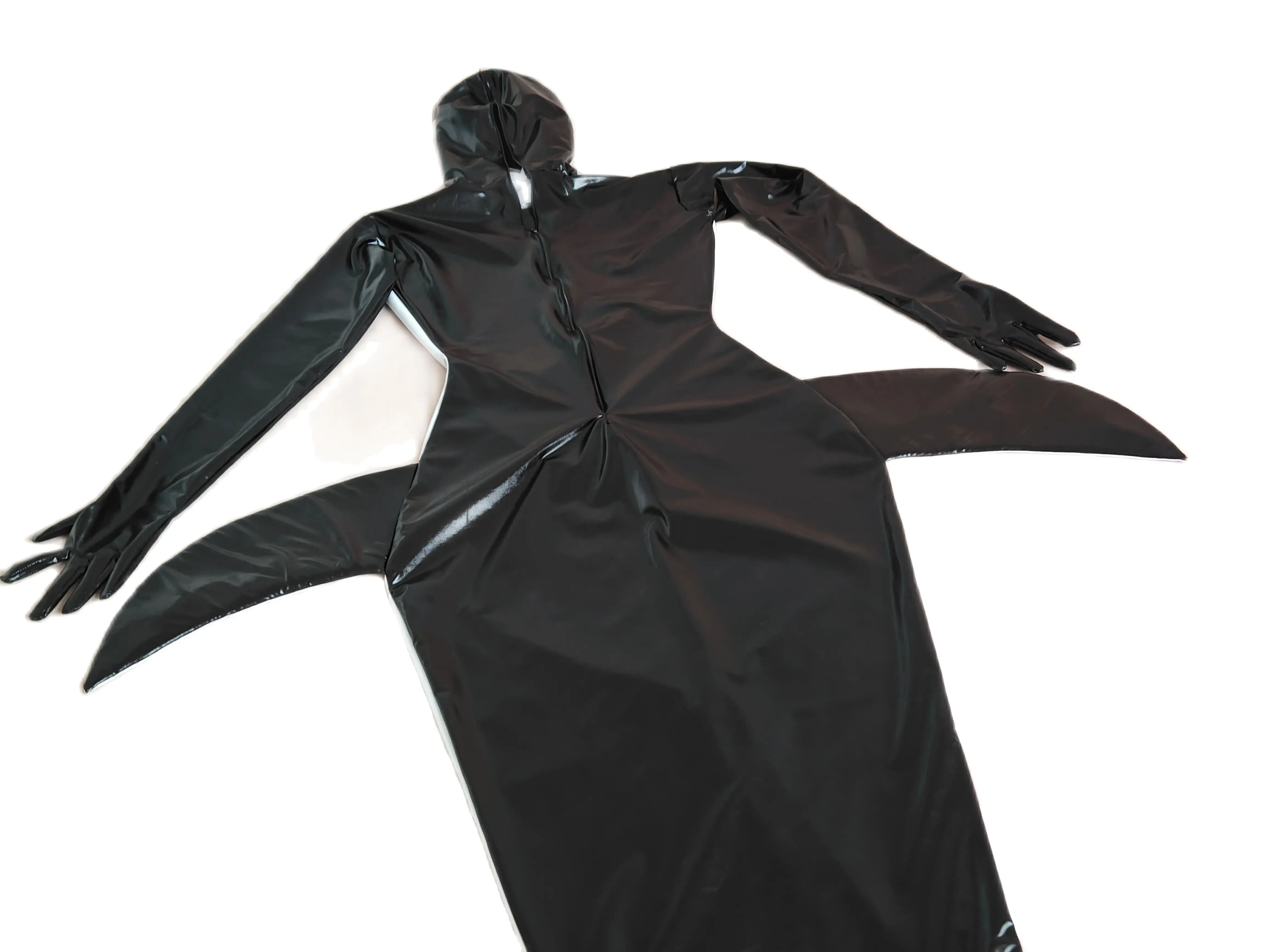 Disfraz de sirena Zentai para niñas, traje de cosplay Sexy, mono completo cubierto para actuación en escenario, fiesta y club