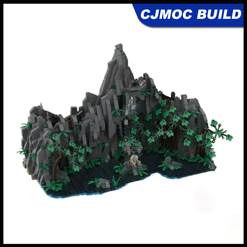 

2080pcs Moc Rings The Forbidden Pool Castle Modular Model Building Blocks DIY Creative Assembly Educational Bricks Toy MOC-93033