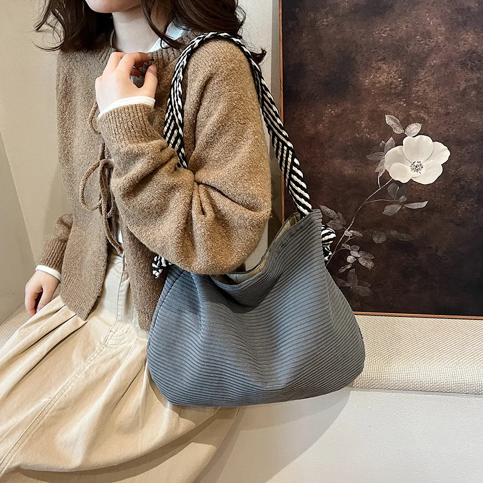 حقيبة نسائية كلاسيكية حقيبة يد سروال قصير ناعمة حقيبة كتف نسائية واسعة حقيبة يد مغناطيسية للتنقل #6