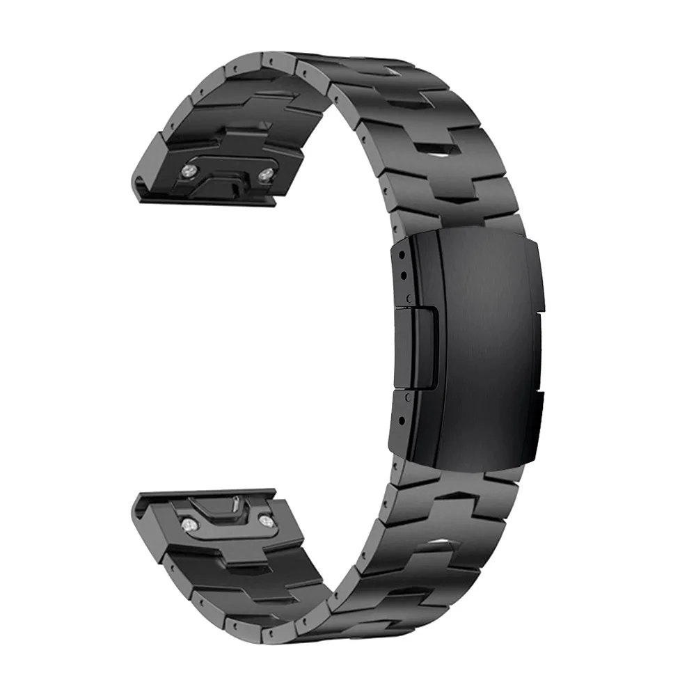 QuickFit 26mm 22mm Titanium alloy Strap For Garmin Fenix 7 7X Pro band Epix Pro (Gen 2) 47mm 51mm Fenix 5XPlus 6XPro Watchband