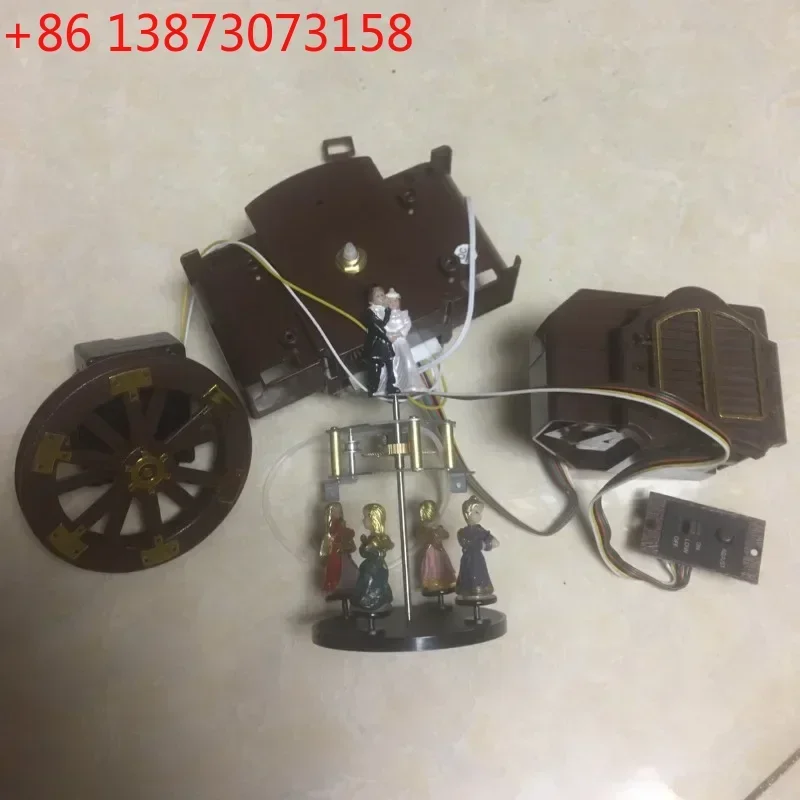 Garden Cuckoo Clock Movement Wall Clocks Parts Cuckoo Bird Multi-functional Quartz Movement Repair Accessories Home Decor