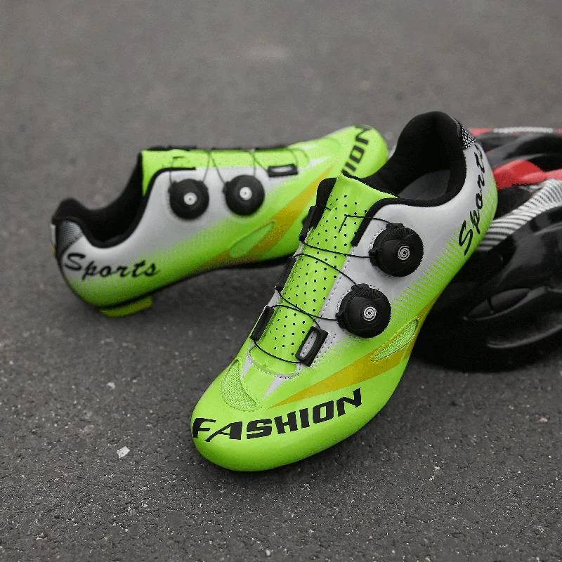 

2025 New Cycling Shoes Road Bike Men Racing Contest Self-Locking Speed Bicycle Sneakers Women Spd Cleats Cycling Footwear