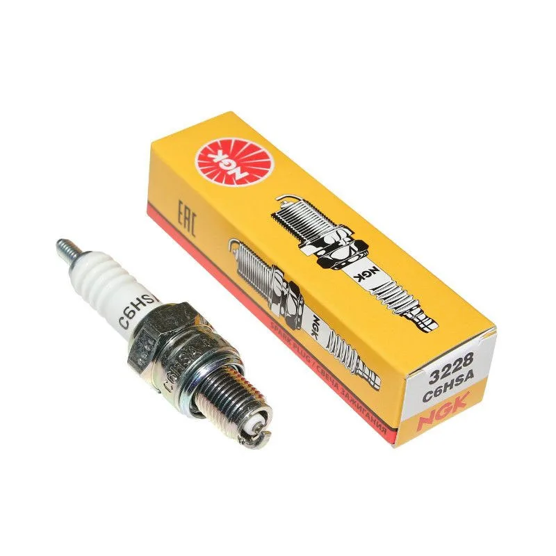 NGK Motorcycle Spark Plug 3228 C6HSA for HONDA YAMAHA SUZUKI C6H C6HS C6HA SACHS