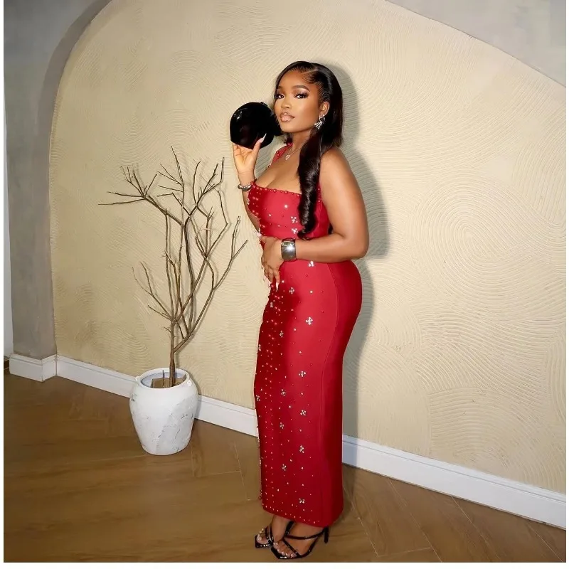 

Африканские платья Dashiki для женщин, летнее сексуальное длинное платье макси без рукавов из полиэстера, платье Анкара, африканская одежда