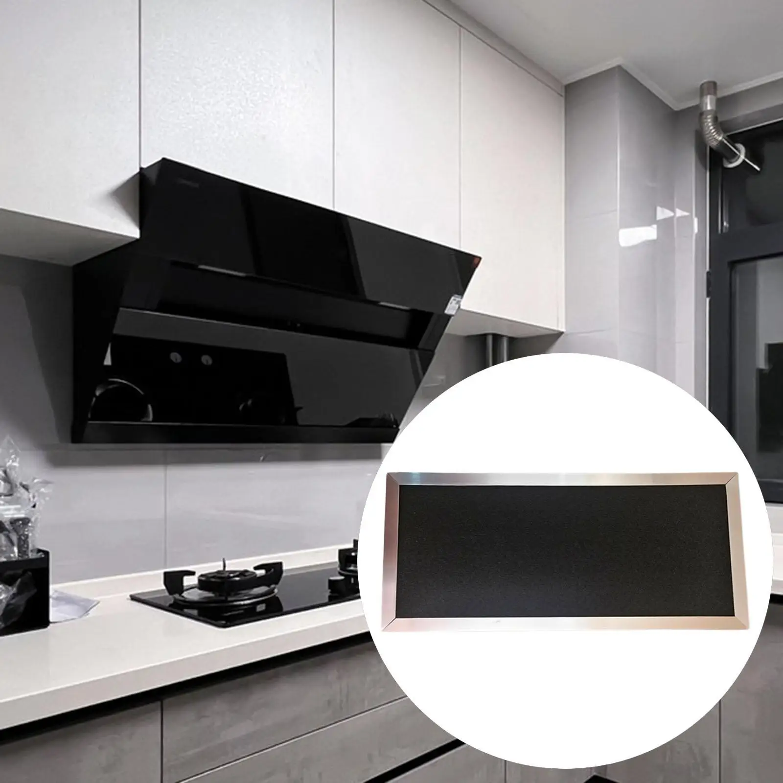 

Вытяжка с активированным углем, замена, легкая вытяжка из алюминиевой сетки, детали для кухни для Sv02300