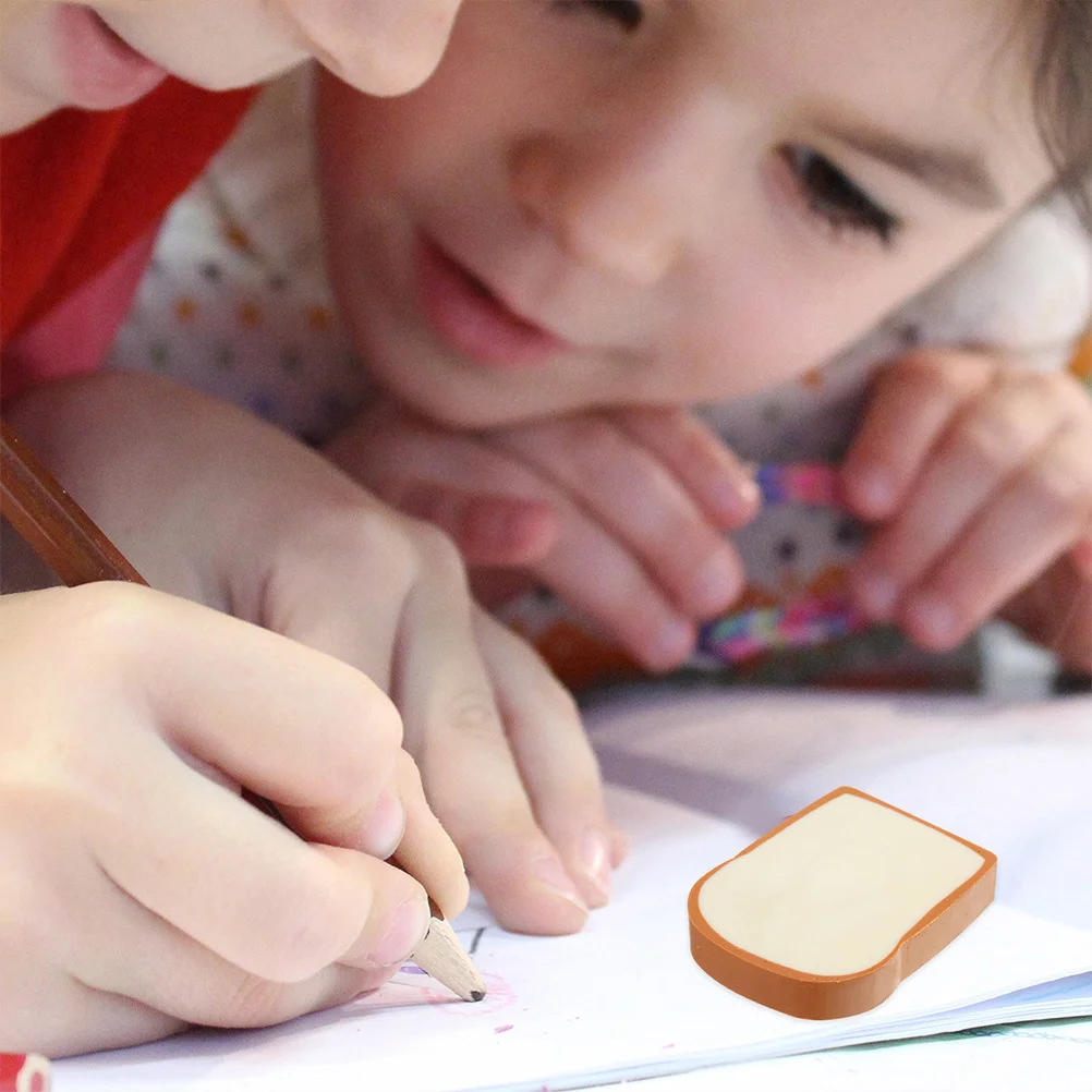 

1Set Biscuit Shaped Erasers Food Themed Erasers Long Lasting Fun Classroom Rewards Holiday Party Favors Food Decorations