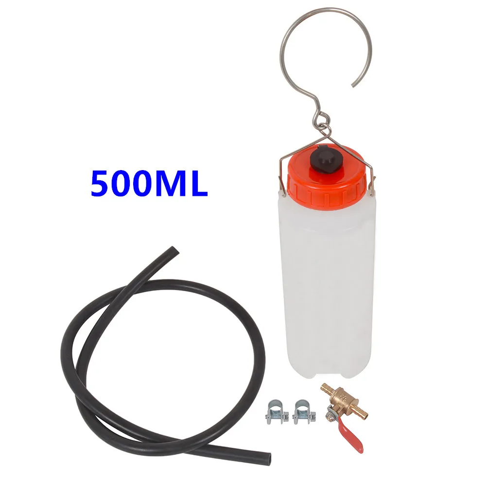 500ML Repair Portable Fuel Balancing Tool Vent Kit Gas Container Auxiliary Tank Tuning Bottle For Bobber CHOPPER CAFE RACER