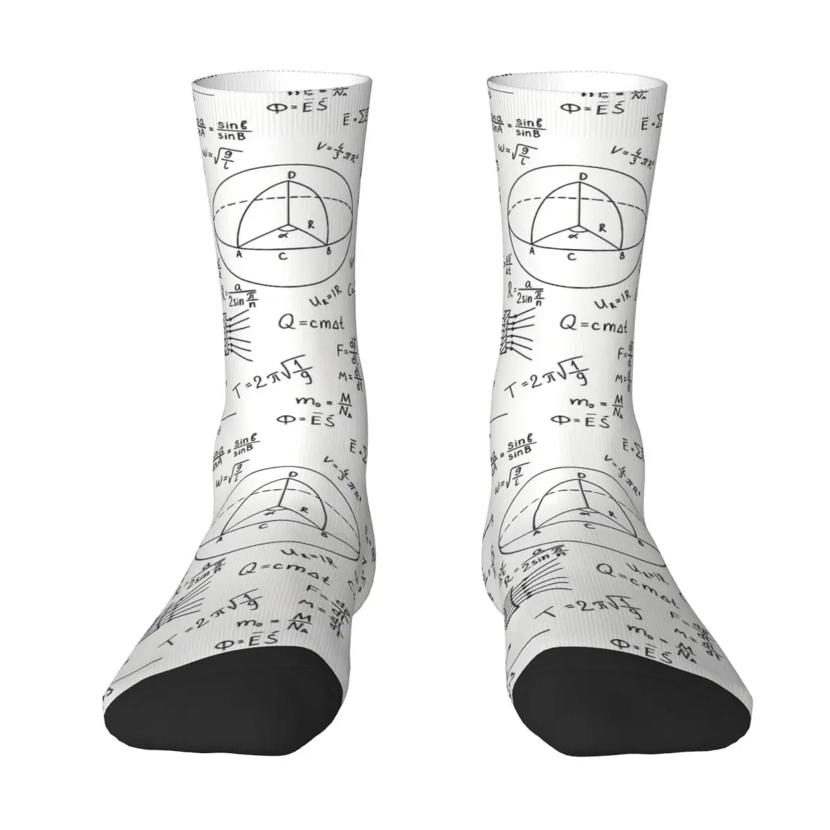 Amazing Physics Unisex Winter Socks Windproof Happy Socks Street Style Crazy Sock