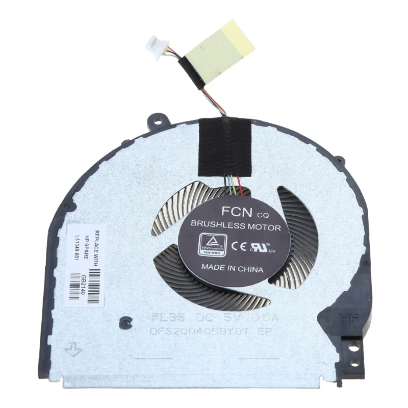 CPU Cooling Fan for X360 14-DH 14-dh1036tx 14-dh0036TX 14M-DH L51102-001 TPN-W139 Laptop Cooler