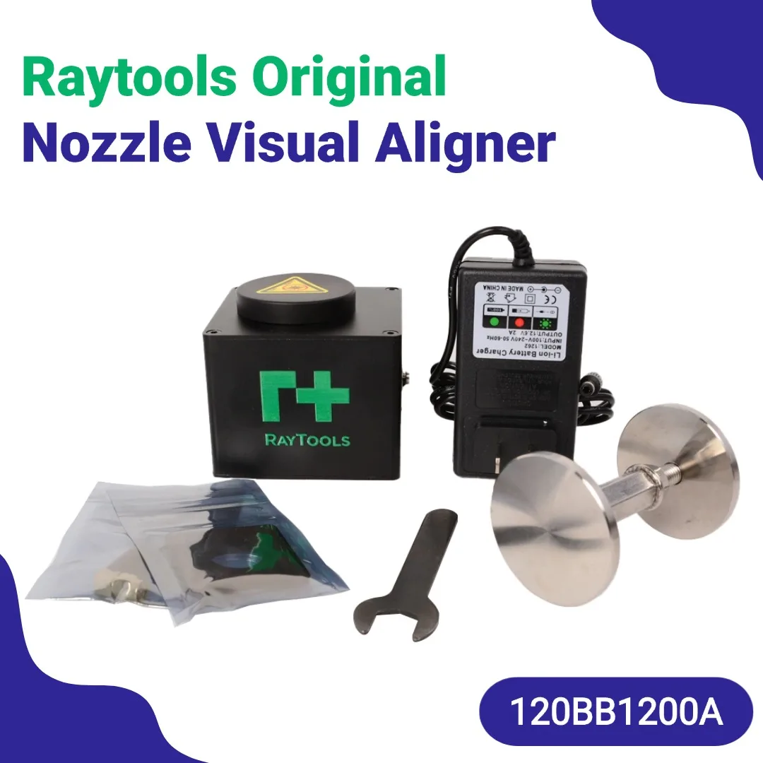 

Raytools Original Nozzle Visual Aligner 120BB1200A Nozzle Calibration Coaxial for BOCI Raytools WSX Durma Laser Cutting Head