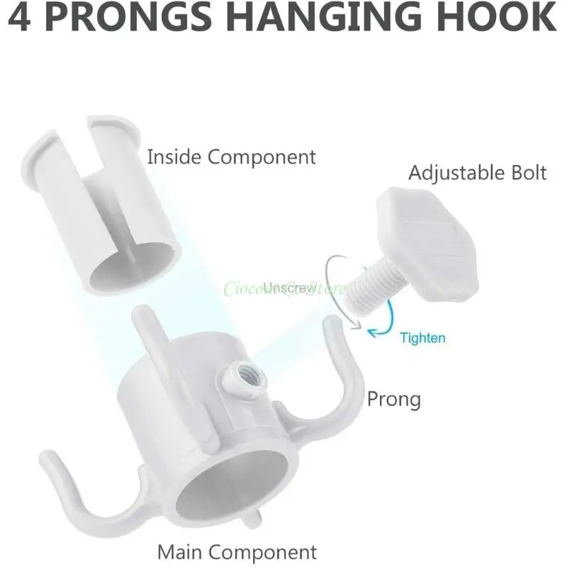 

X90F ABS Три спиральных пляжных зонтичных якоря подходит для стабильности песка.
