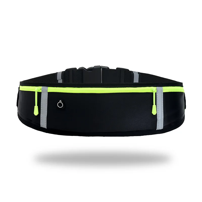 Bolsa de cintura para esportes ao ar livre, fitness, corrida, escalada de montanha, cinto invisível para celular, multifuncional à prova d'água masculino e