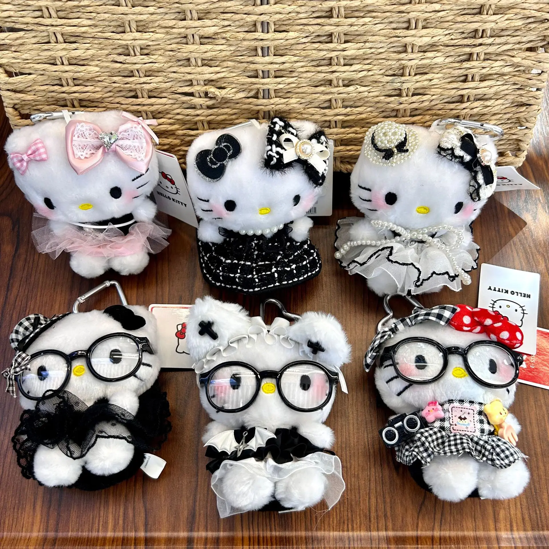 

Hello Kitty Doll with Petite Chanel-Style Skirt Figurine Toy Keychain Gift Wholesale