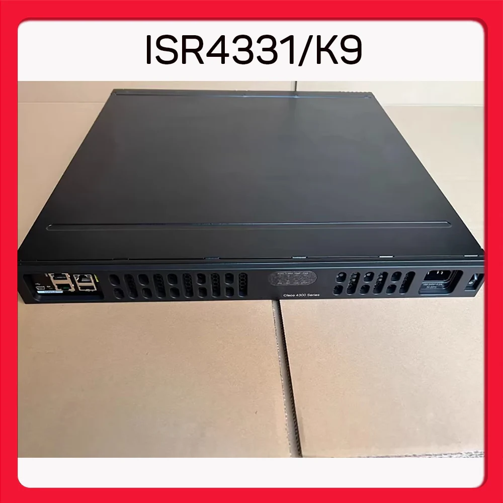 Perfect test Stable performance Enterprise Gigabit Router ISR4331/K9