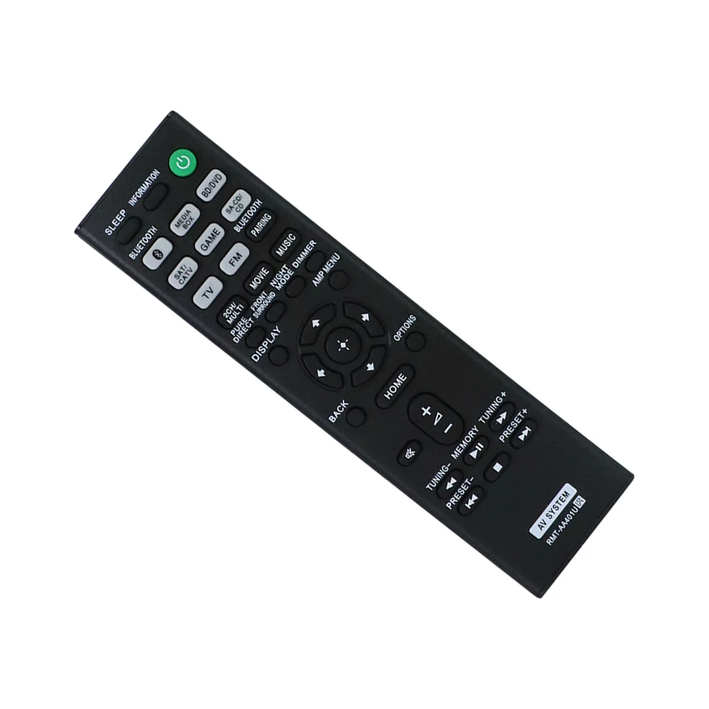 NEW RMT-AA401U Remote Control for Sony AV Receiver STR-DH190 STRDH190 STR-DH590 STRDH590 STR-DH790 STRDH790 HT-X9000F SAWX9000F