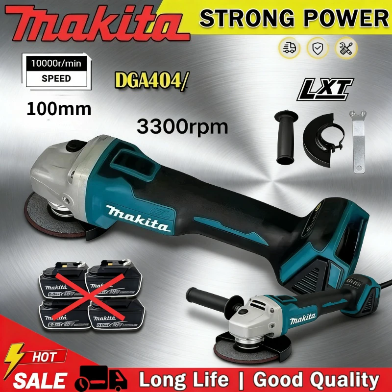 makita-dga404-electric-brushless-angle-grinder-metal-wood-power-tool-100mm-grinder-cordless-grinding-polishing-cutting-machine