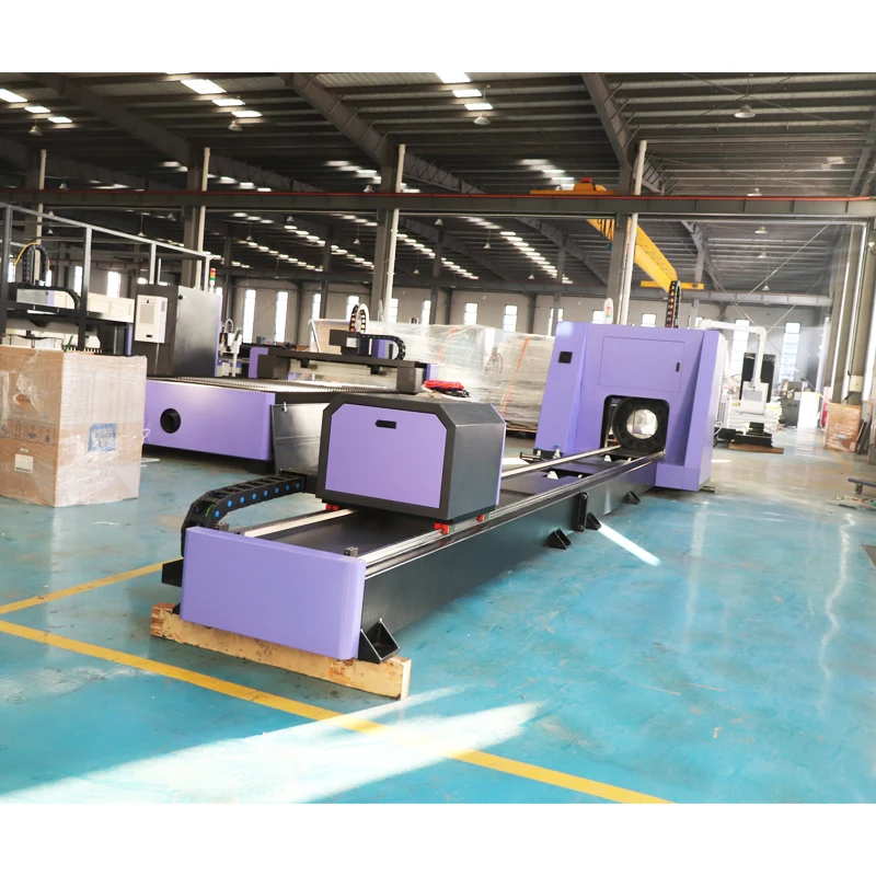 

Pipe Laser Cutter 6M Metal Tube Fiber Laser Cutting Machine From AccTek Manufacturers