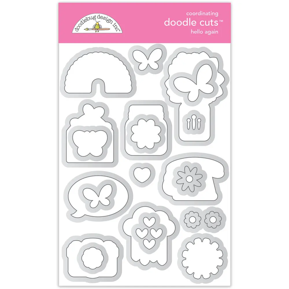 Addycraft Metal cutting dies and stamp hello again die set Scrapbook paper craft knife mould blade punch stencils die