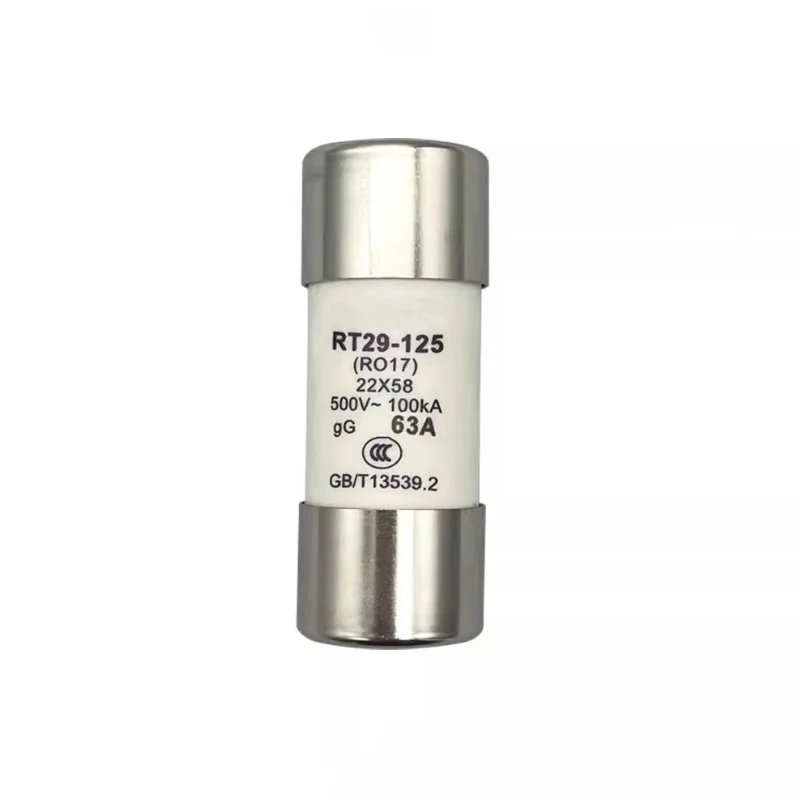 10PCS FUSE RT29-16 2A 4A 6A 10A 16A RT29-125 32A 40A 63A 80A 100A 125A 500V New accessories