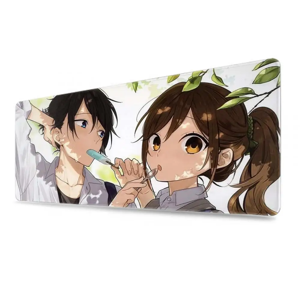 Anime H-Horimiya Mousepad Mousepad Gamer Mouse Pad Size For Office Long Table Mat